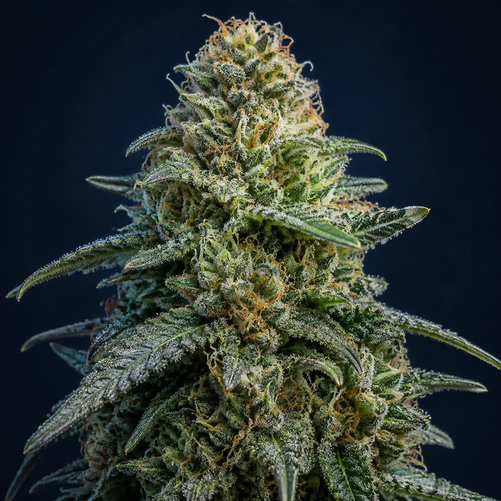 Representative macro cannabis flower photograph for the Blue Dream field note