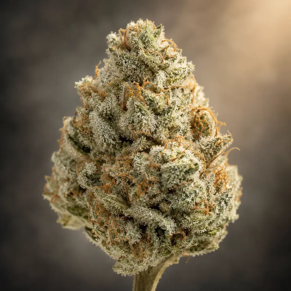 Representative cannabis flower photograph for the AK-47 field note; not a verified cultivar or batch image